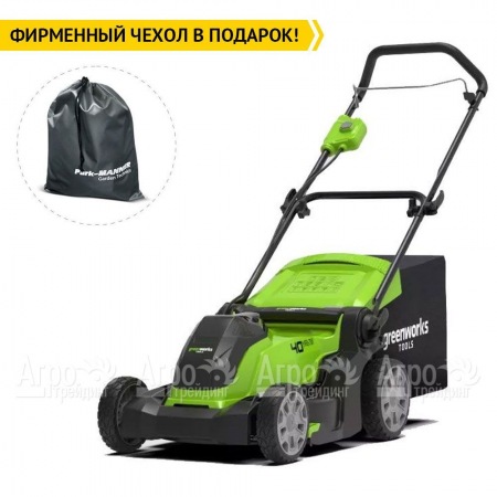 Газонокосилка аккумуляторная GreenWorks G40LM41 (без аккумулятора и зарядного устройства) в Екатеринбурге