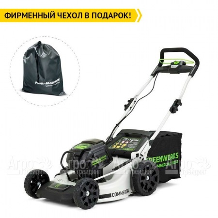 Газонокосилка аккумуляторная GreenWorks GC82LM51SP2K2  в Екатеринбурге