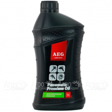 Масло пневматическое минеральное AEG Pneumatic oil 1 л для компрессоров  в Екатеринбурге