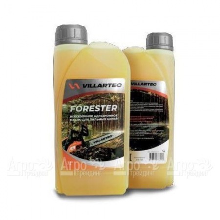 Всесезонное адгезионное масло Villartec Forester 1 л для пильных цепей в Екатеринбурге