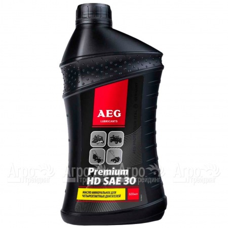 Масло AEG Premium HD SAE 30 API SJ/CF 0.6 л для 4-х тактных двигателей в Екатеринбурге