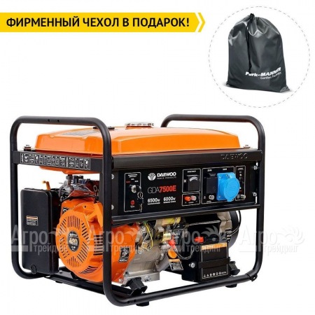 Бензогенератор Daewoo GDA 7500E 6 кВт в Екатеринбурге