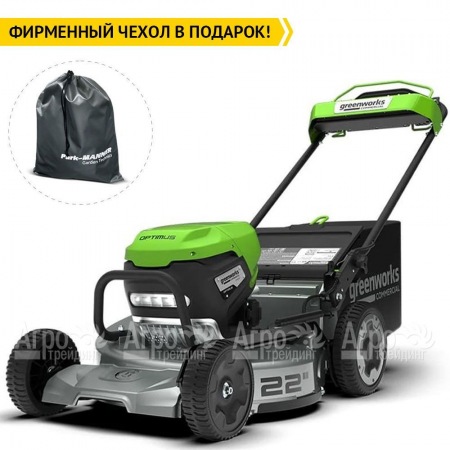 Газонокосилка аккумуляторная GreenWorks LM221S (без аккумулятора и зарядного устройства)  в Екатеринбурге