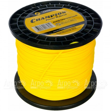 Корд триммерный Champion Round 2.4 мм х245 м (круглый) + нож  в Екатеринбурге