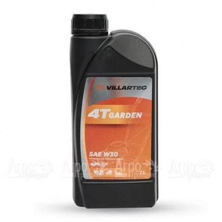 Масло моторное летнее Villartec 5098410000 4T Garden SAE W-30, 1 л для 4-х тактных двигателей в Екатеринбурге