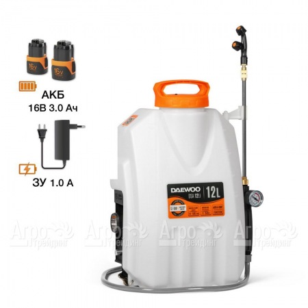 Аккумуляторный опрыскиватель Daewoo DSA 12Li SET в Екатеринбурге