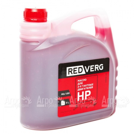 Масло минеральное RedVerg 3 л для 2-х тактных двигателей в Екатеринбурге