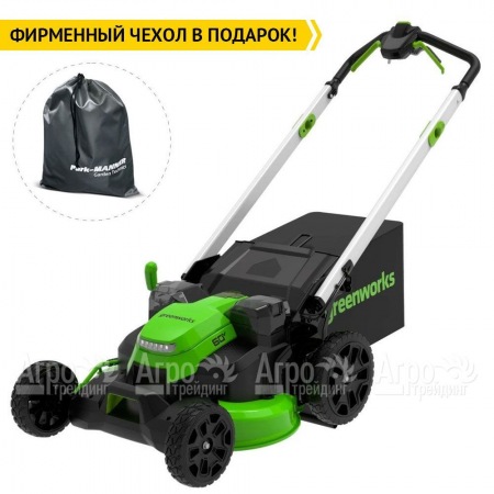Газонокосилка аккумуляторная GreenWorks GD60LM61 (без аккумулятора и зарядного устройства) в Екатеринбурге