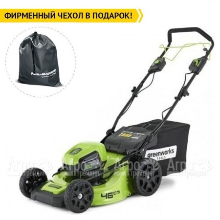 Газонокосилка аккумуляторная GreenWorks GD60LM46SPK4 в Екатеринбурге