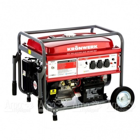 Бензогенератор Kronwerk LK 6500E 5 кВт в Екатеринбурге