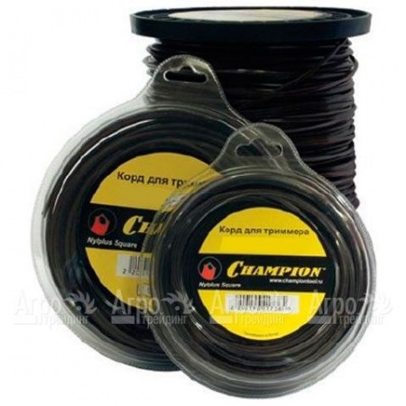 Корд триммерный Champion Nylplus Square 2.4мм, 15м (квадрат)  в Екатеринбурге