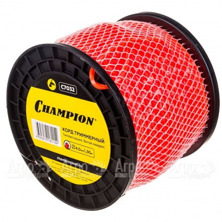 Корд триммерный Champion Twisted Square 4.0мм, 95м (витой квадрат)+нож  в Екатеринбурге