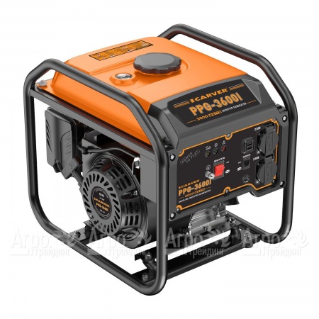 Бензогенератор инверторный Carver PPG-3600I 2.8 кВт  в Екатеринбурге