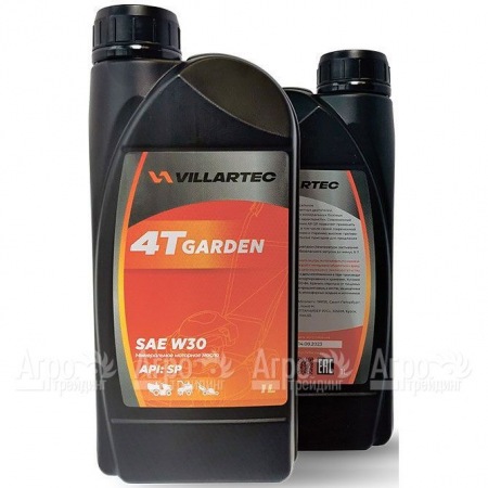 Масло моторное Villartec 4T Garden (SAE W30) 1 л для 4-х тактных двигателей в Екатеринбурге
