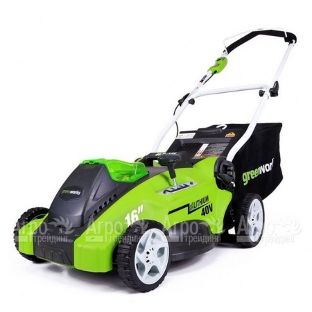 Газонокосилка аккумуляторная GreenWorks G-Max G40LM40 (без аккумулятора и зарядного устройства) в Екатеринбурге