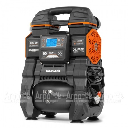 Компрессор аккумуляторный Daewoo DAC 90S Li SET в Екатеринбурге