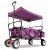 Тележка ручная Fuxtec CT-350P с навесом фиолетовая в Екатеринбурге