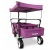 Тележка ручная Fuxtec CT-350P с навесом фиолетовая в Екатеринбурге