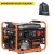 Бензогенератор Daewoo GDA 7500 DPE-3 DUAL POWER 220-380 6 кВт в Екатеринбурге