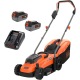 Газонокосилка аккумуляторная Black+Decker BCMW33184L2 в Екатеринбурге