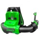 Воздуходувка аккумуляторная GreenWorks 40V 2408107 (без аккумулятора и зарядного устройства) в Екатеринбурге