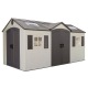 Пластиковый сарай LifeTime 15х8 DD в Екатеринбурге