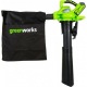Воздуходувка аккумуляторная GreenWorks GD40BV (без аккумулятора и зарядного устройства) в Екатеринбурге