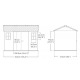 Пластиковый сарай Keter Oakland 1175SD в Екатеринбурге