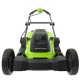 Газонокосилка аккумуляторная GreenWorks GD24X2LM411 2х4 Ач в Екатеринбурге