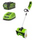 Снегоуборщик аккумуляторный GreenWorks GD40SS30k5 в Екатеринбурге