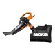 Воздуходувка-пылесос электрический Worx WG505E в Екатеринбурге